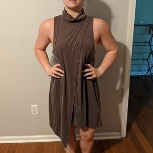 Urban outfitters taupe dress